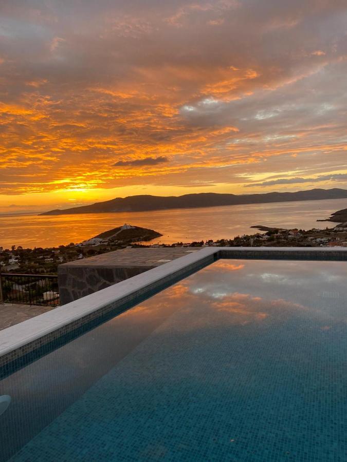 Villa Panorama Agia Marina Mikrolimanou Dış mekan fotoğraf