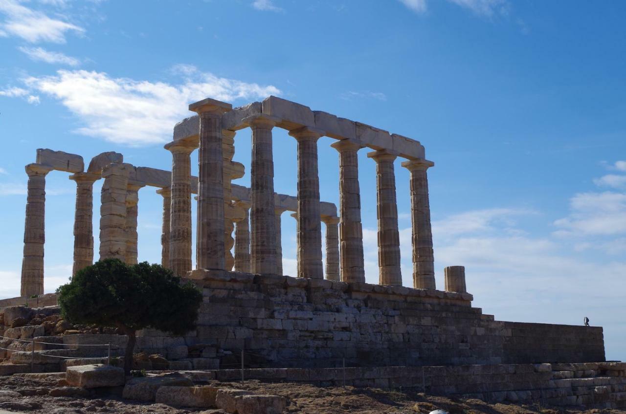 Villa Panorama Agia Marina Mikrolimanou Dış mekan fotoğraf
