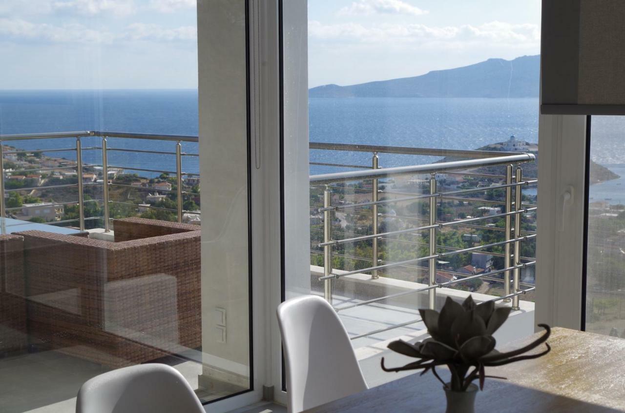 Villa Panorama Agia Marina Mikrolimanou Dış mekan fotoğraf